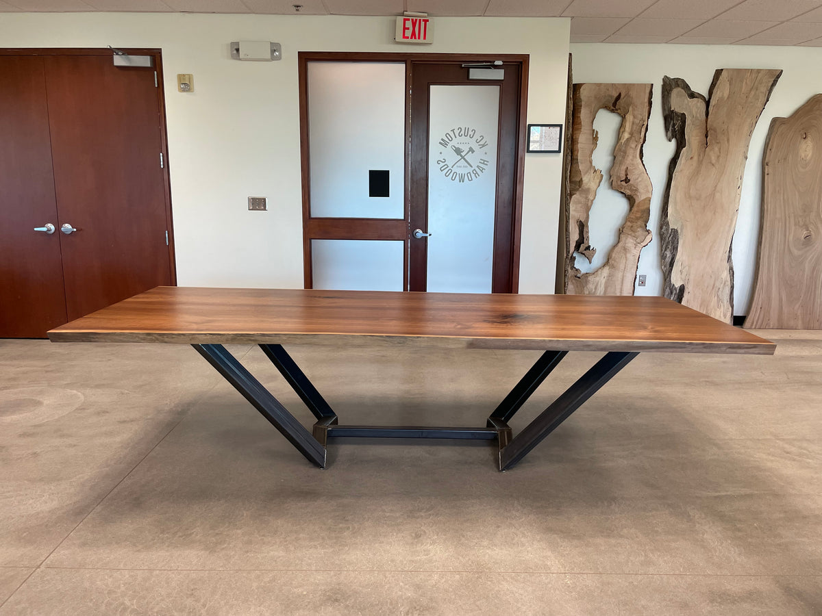 Live Edge Walnut Table