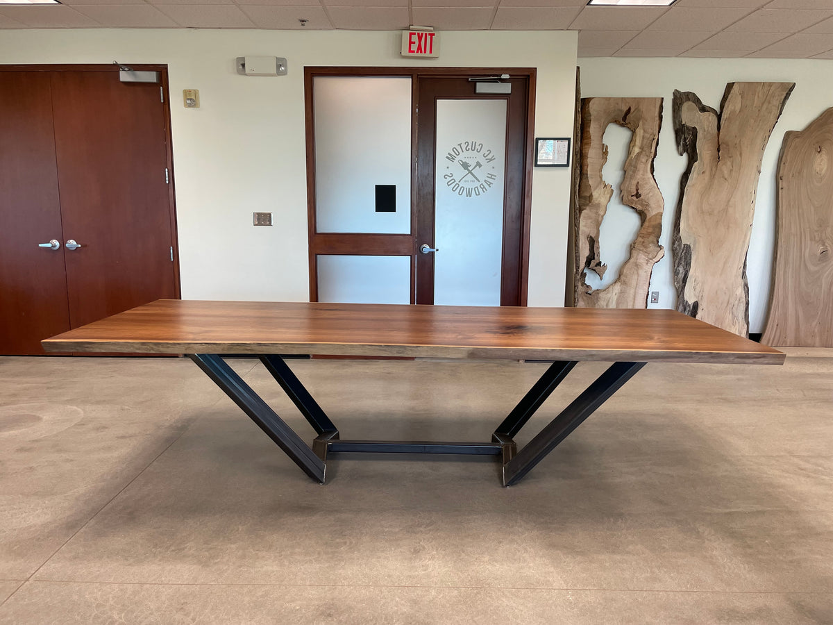 Live Edge Walnut Table