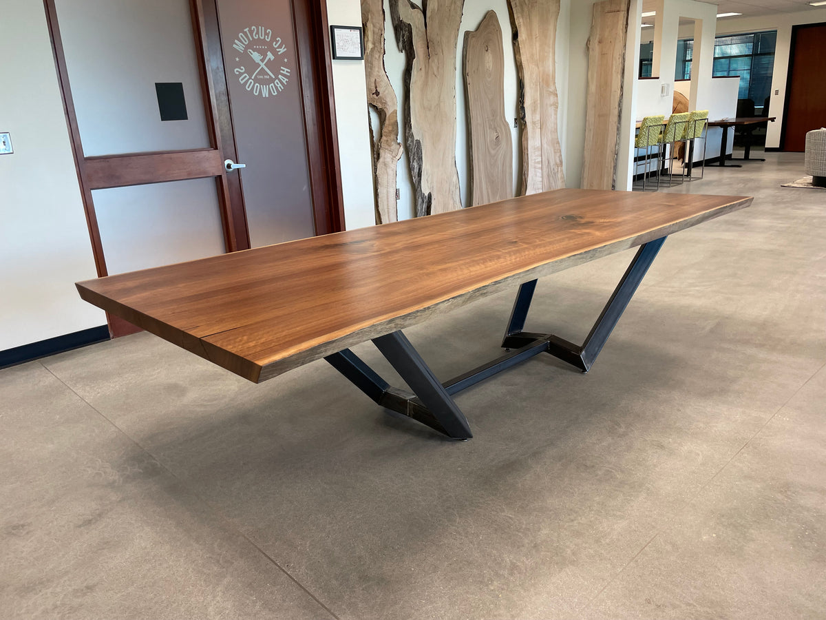 Live Edge Walnut Table