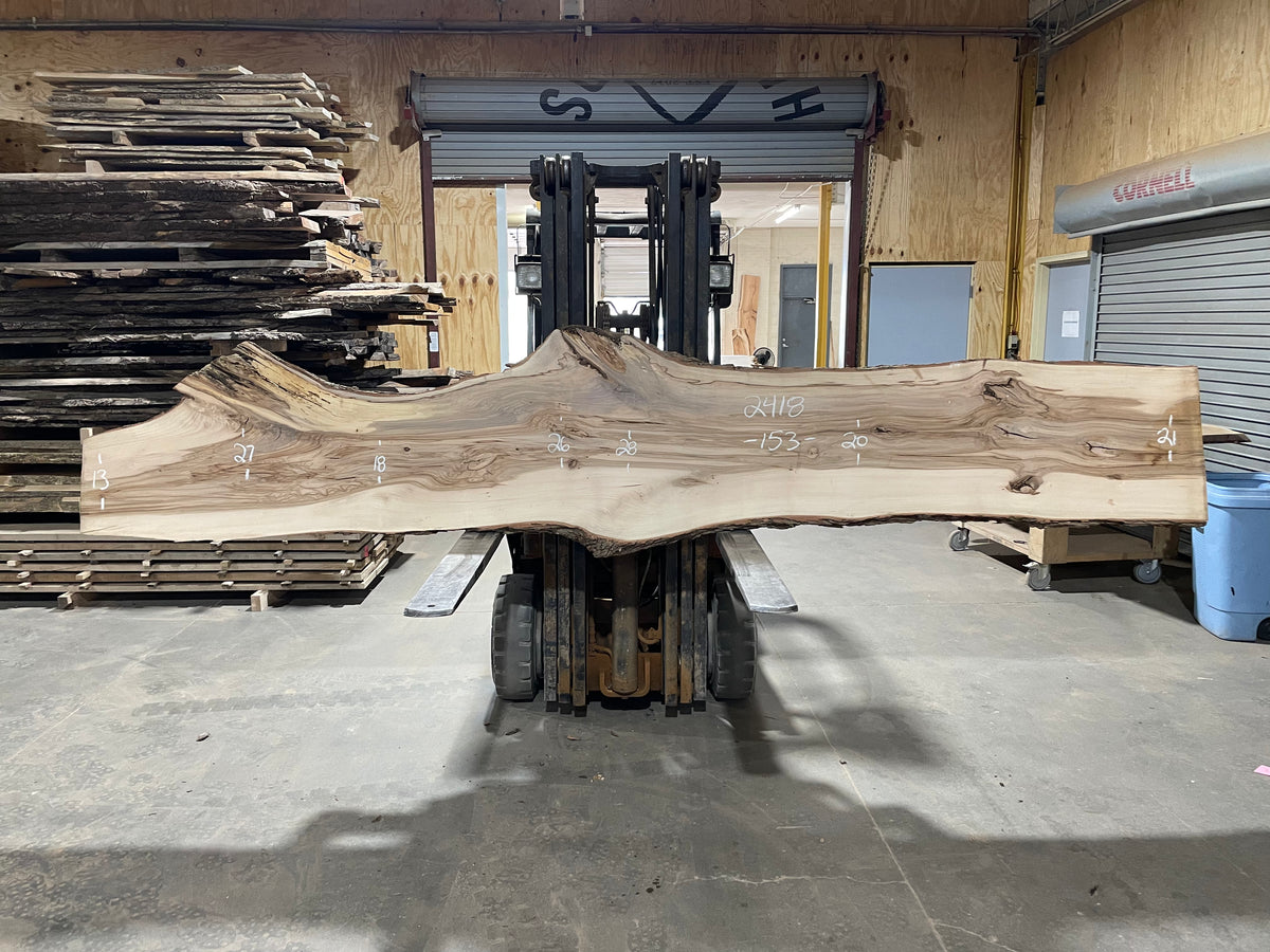 Sweet Gum (2418)  153” L x 13-28” W x 1.75” T