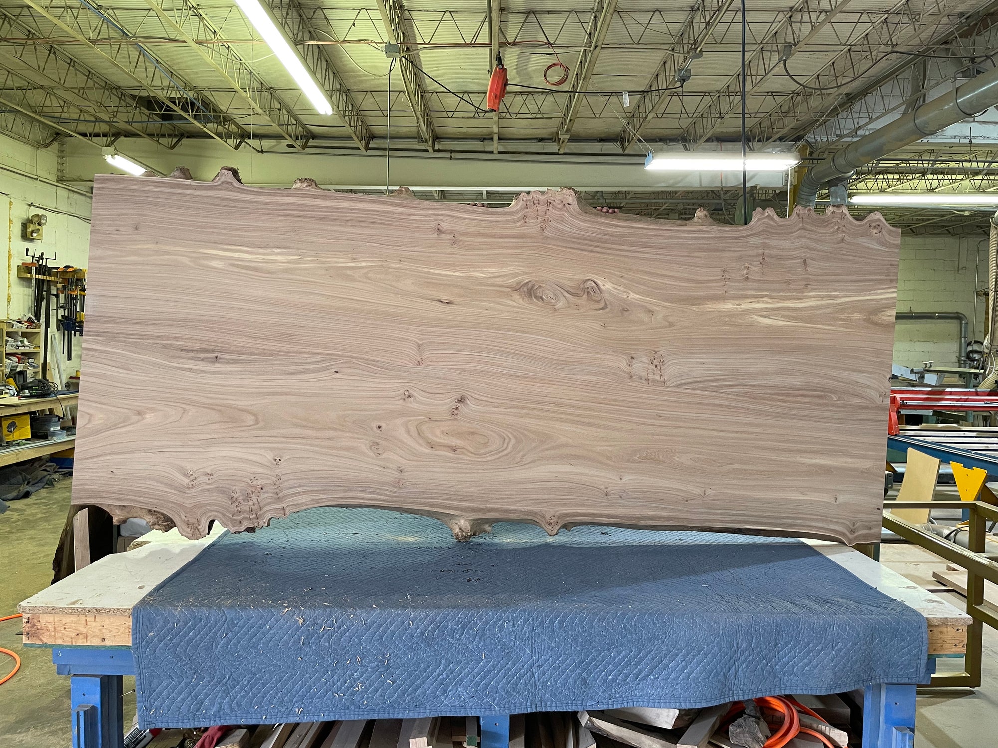 Red Elm Tabletop (In-Production) 108" L x 42-48" W