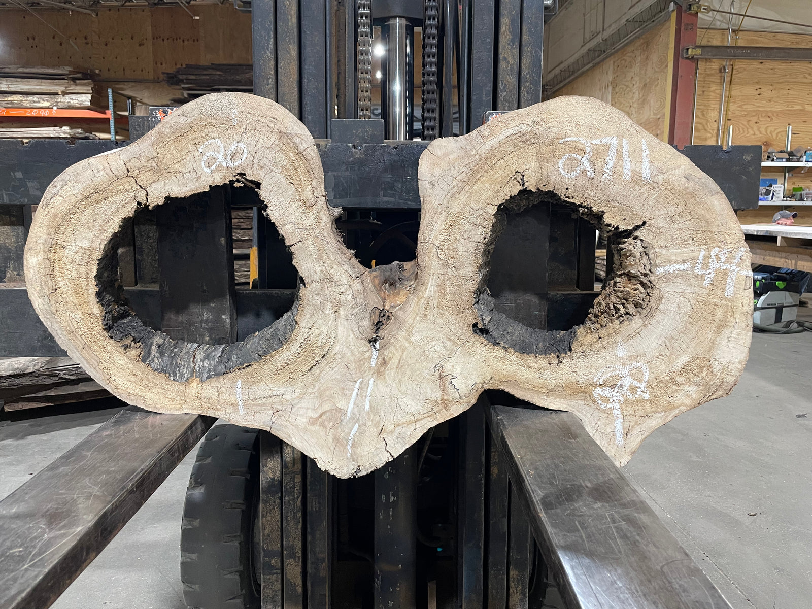 Hard Maple Crosscut (2711)  44” L x 11” W x 5.5” T