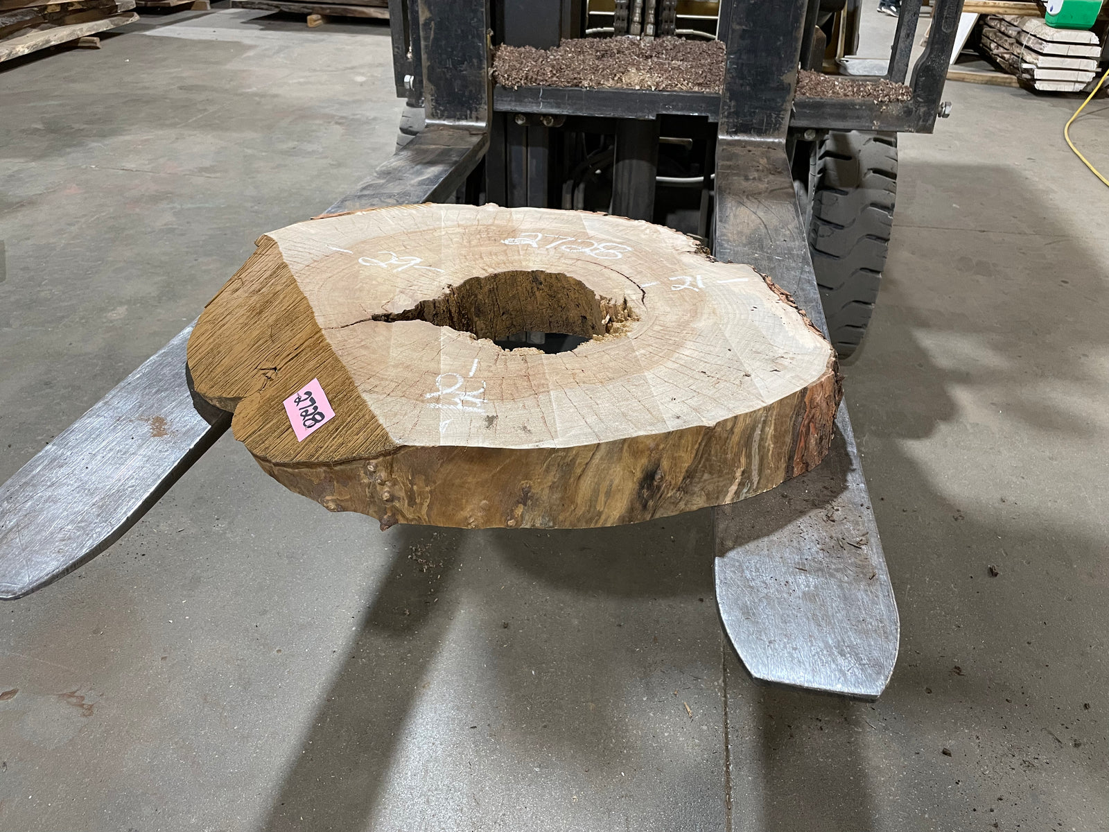 Maple Crosscut (2728)  29” L x 24” W x 3.75” T