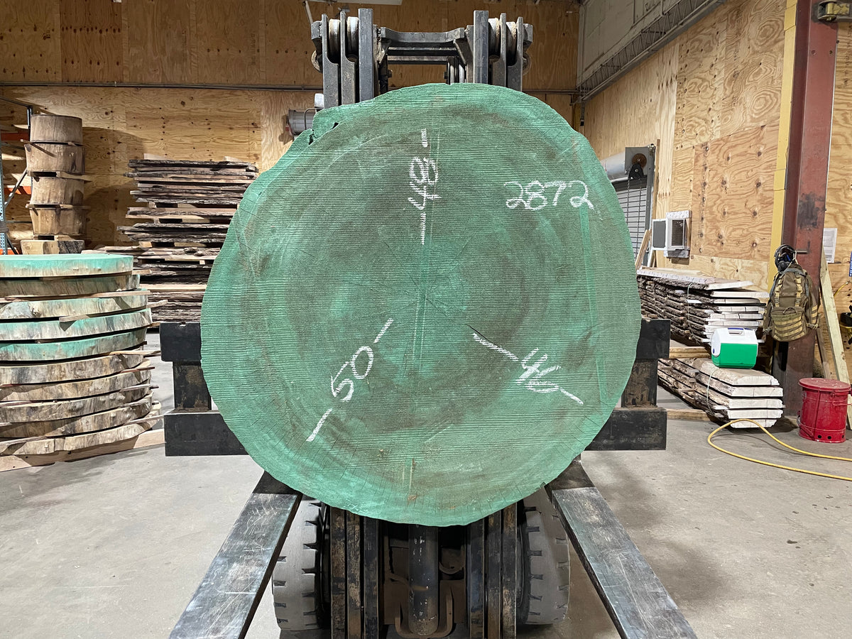 Sycamore Cross cut (2872)  50” L x 46” W x 3.75” T