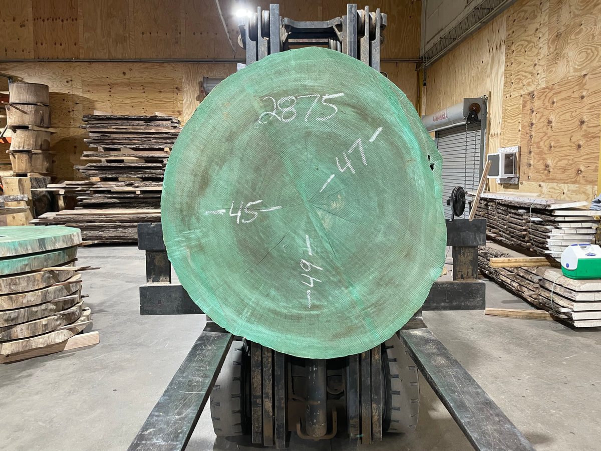 Sycamore Cross cut (2875)  49” L x 45” W x 4” T