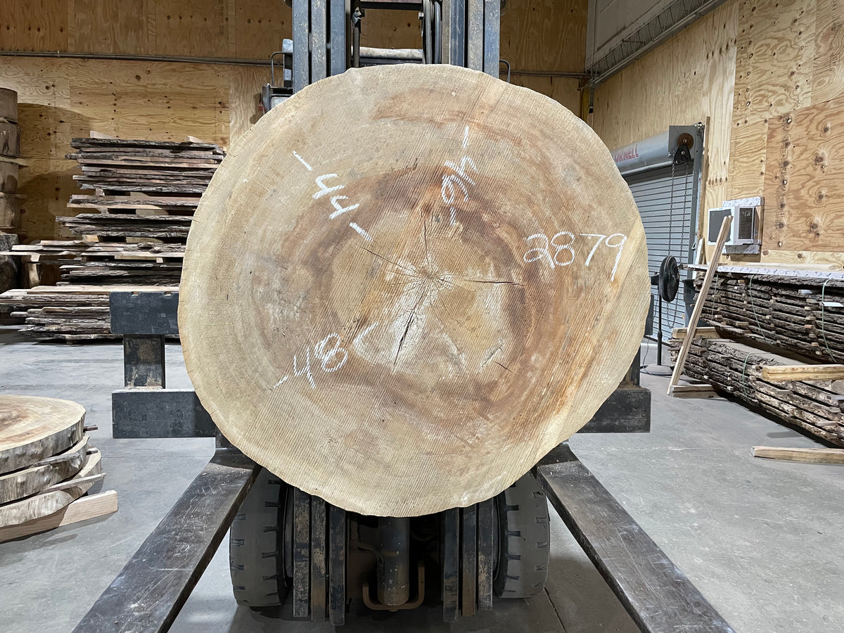 Sycamore Cross cut (2879)  48” L x 44” W x 4” T