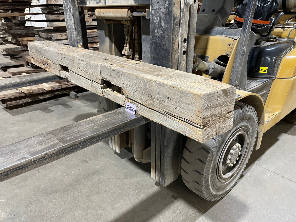 Yellow Pine Barn Beam (2966) 75” L X 7.25-7.25” W X 7.25” T