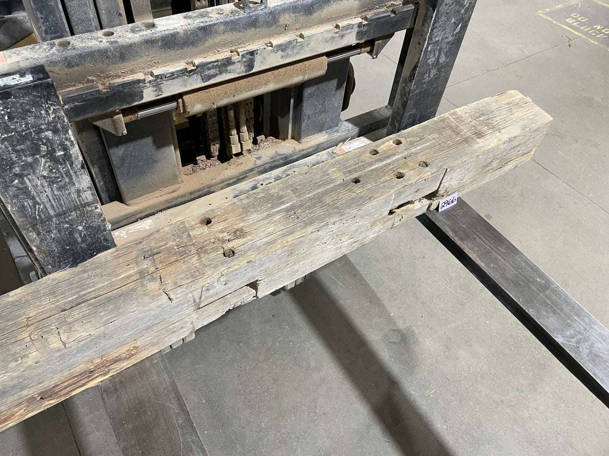 Yellow Pine Barn Beam (2966) 75” L X 7.25-7.25” W X 7.25” T