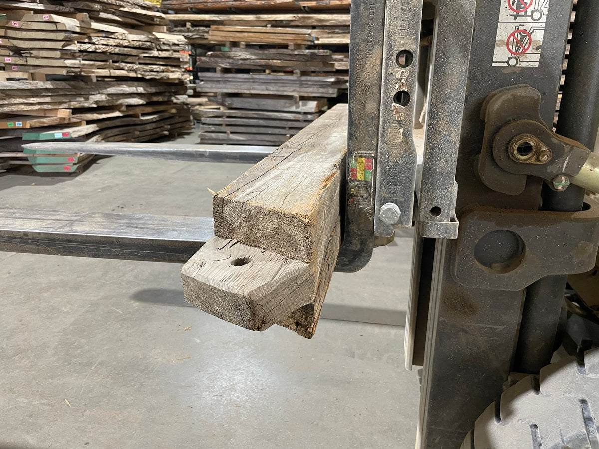 Yellow Pine Barn Beam (2969) 74” L X 5.5-6” W X 6” T