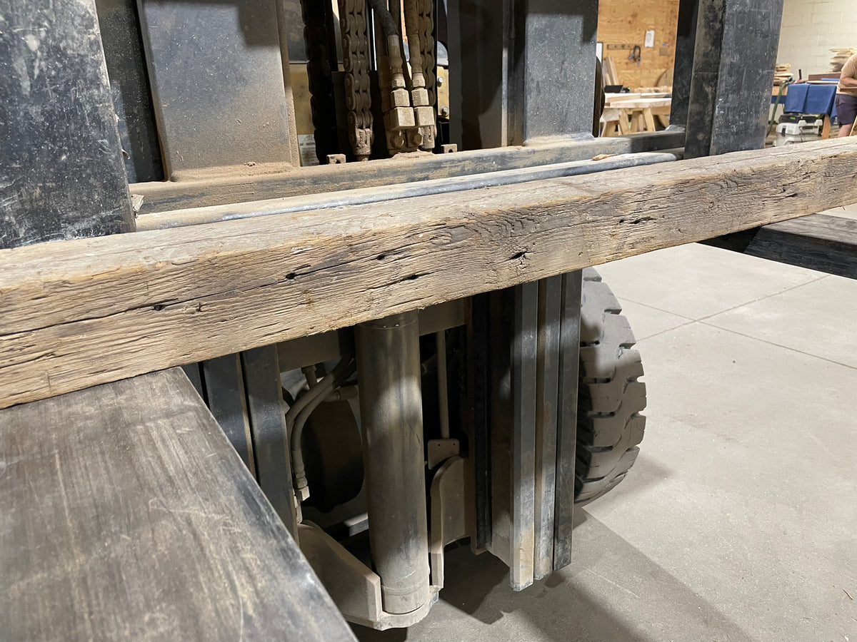 Yellow Pine Barn Beam (2970) 88” L X 4-4” W X 4” T