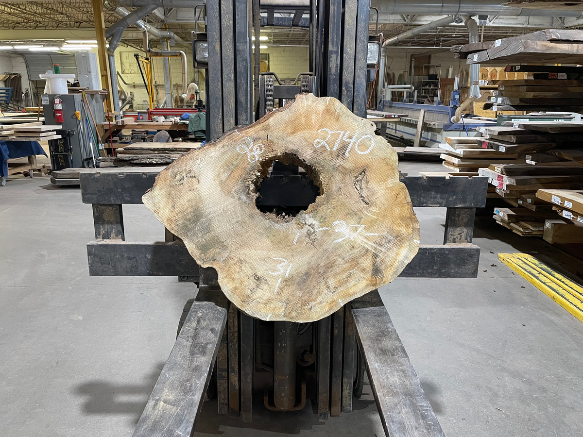 Maple Crosscut (2740)  37” L x 31” W x 4” T