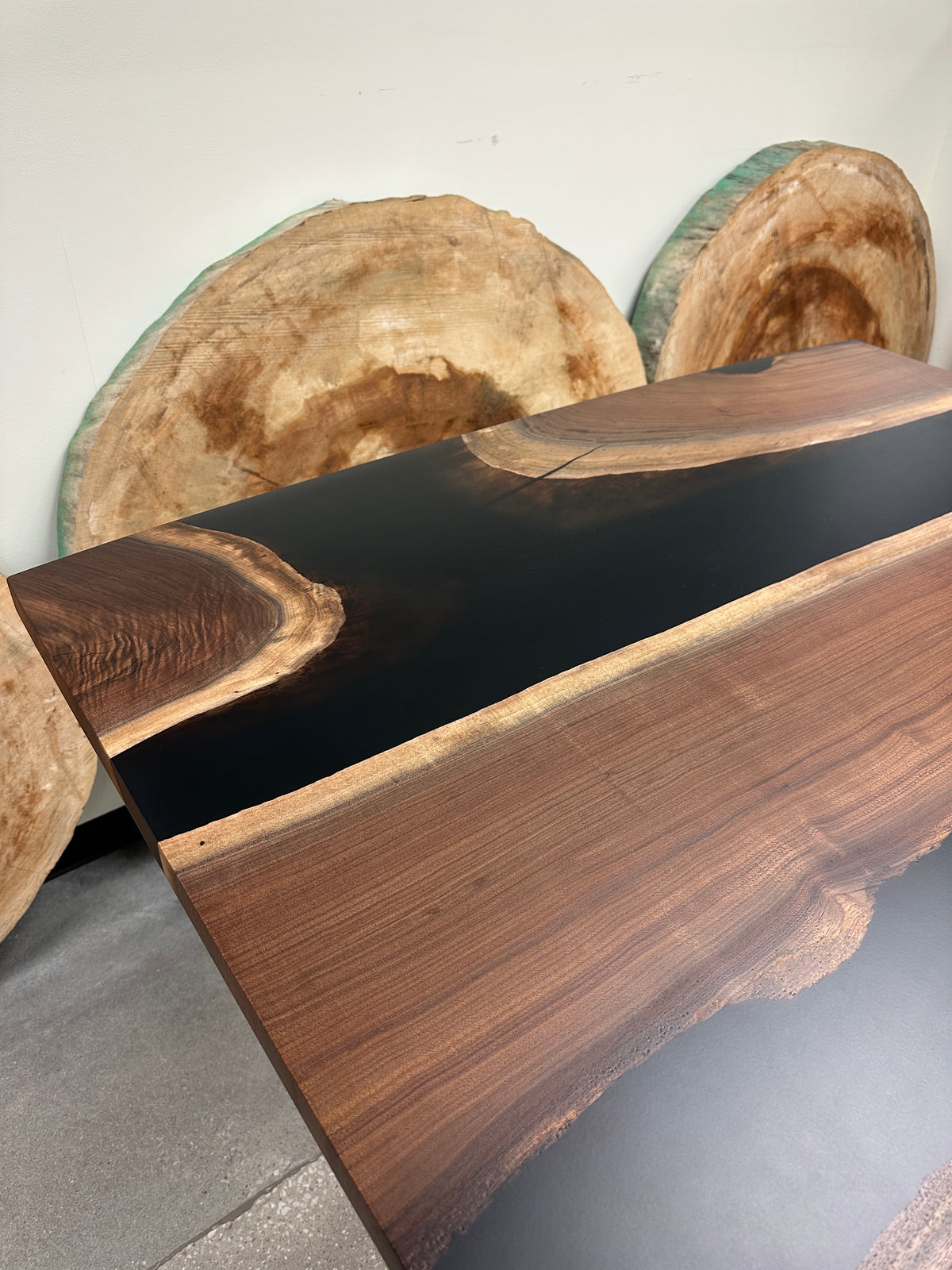 Black Walnut Live Edge Bar Table