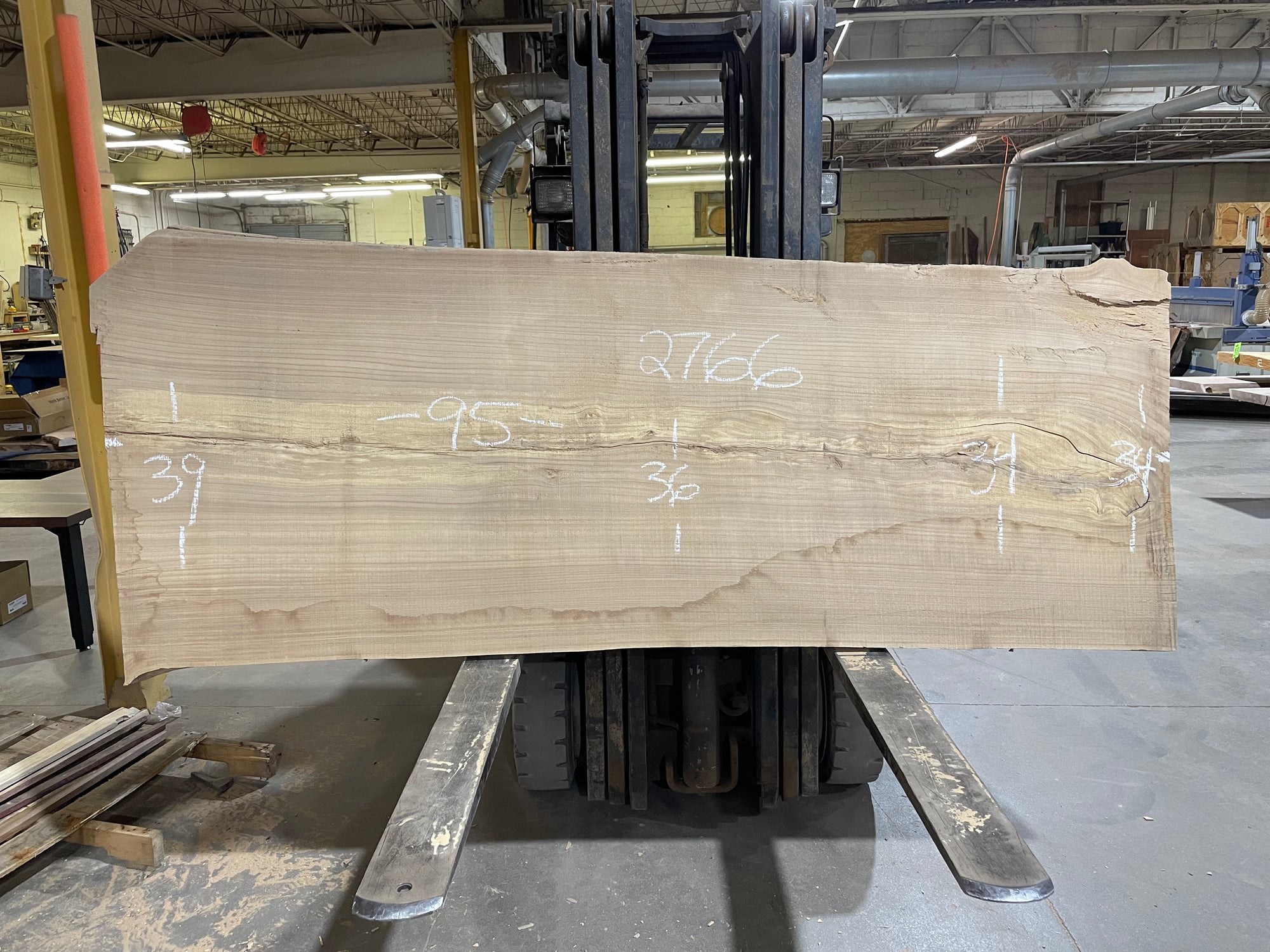 SIBERIAN ELM (2766) 95” L X 34-39” W X 3” T