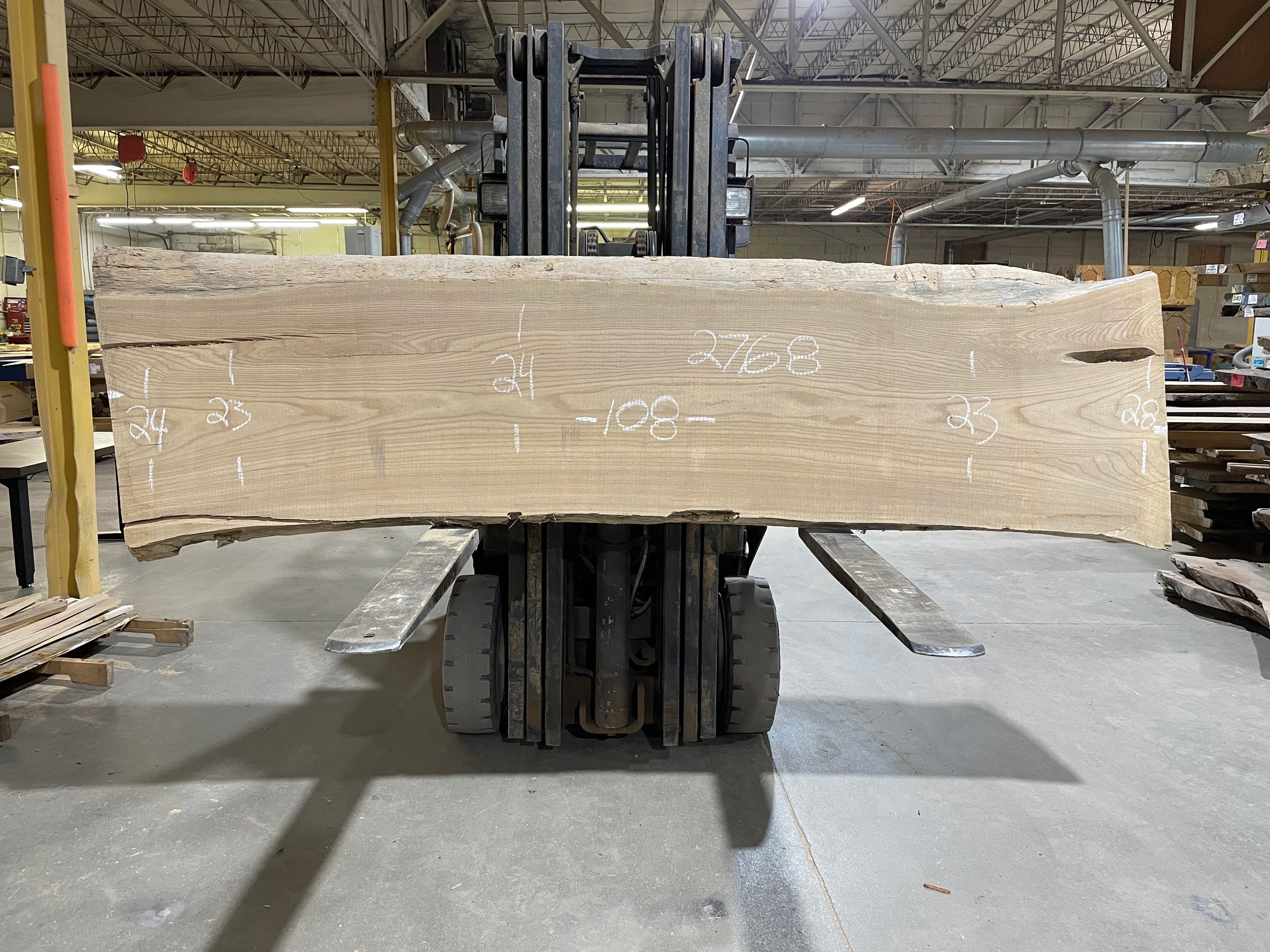 SIBERIAN ELM (2768) 108” L X 23-28” W X 3” T
