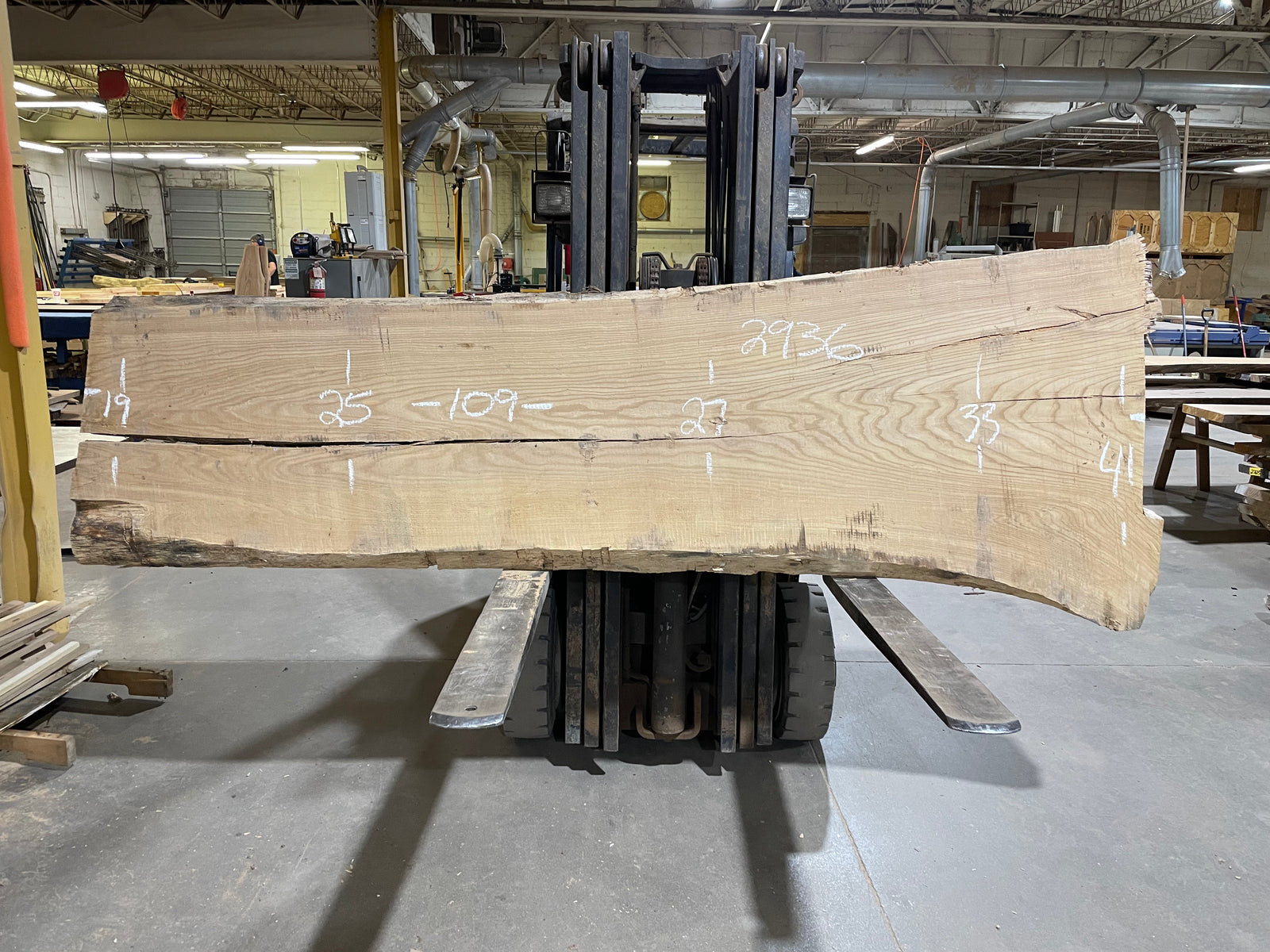 SIBERIAN ELM - (2936) 109” L X 19-41” W X 3” T