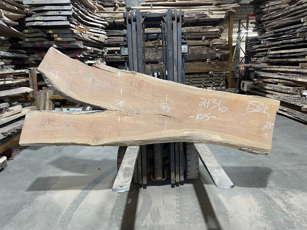Honey Locust (2436) 105” L x 21-39” W x 3” T