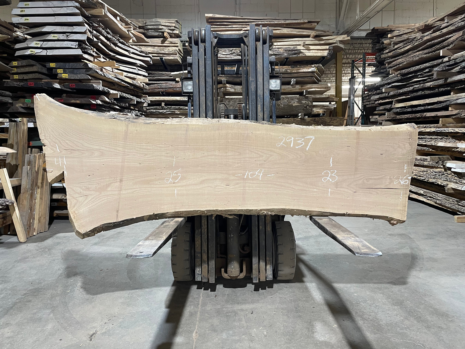 SIBERIAN ELM - (2937) 104” L X 23-41” W X 3” T