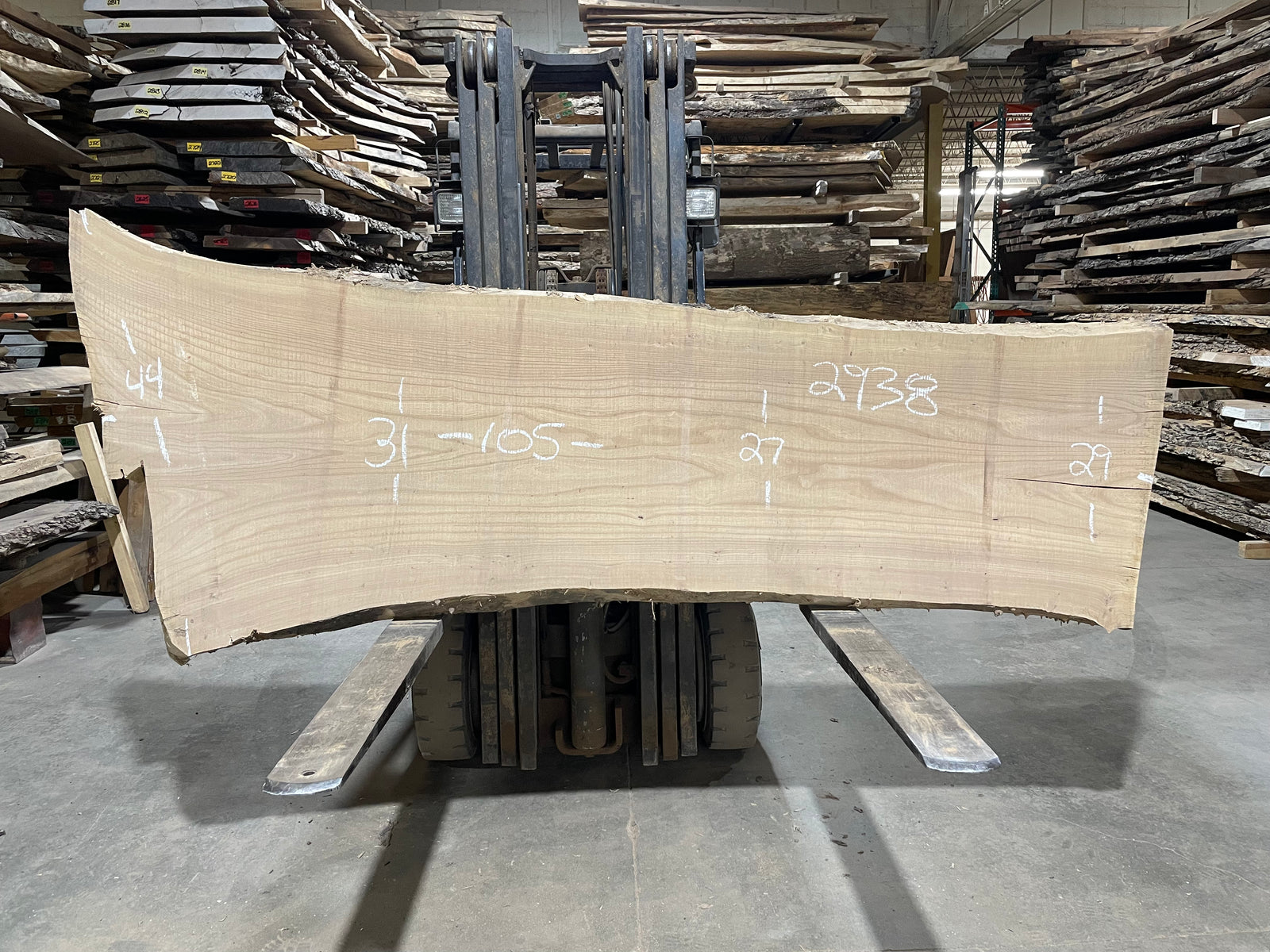 SIBERIAN ELM - (2938) 105” L X 27-44” W X 3” T