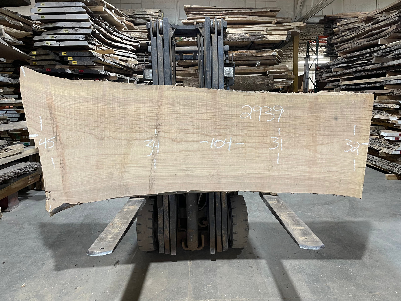 SIBERIAN ELM - (2939) 104” L X 31-45” W X 3” T