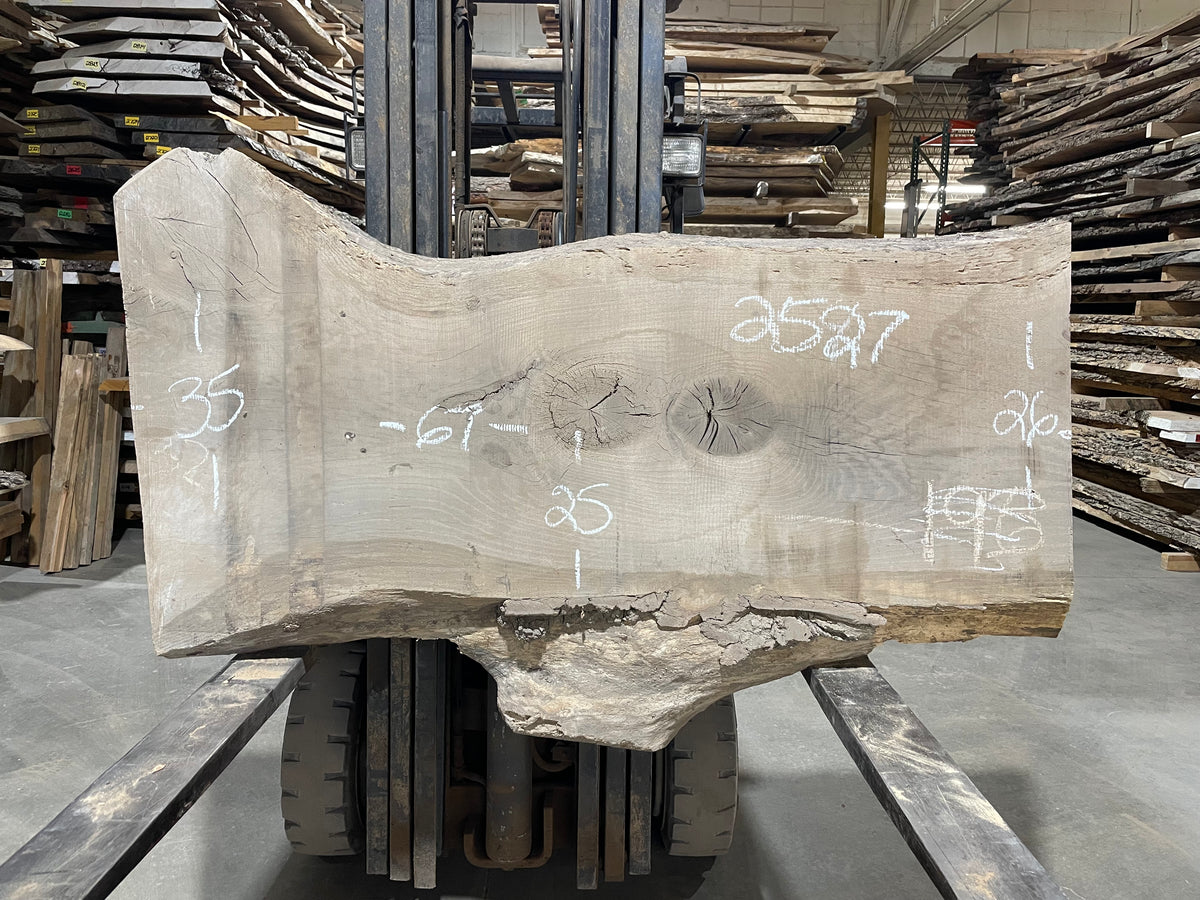 Pin Oak (2527) 67&quot; L x 25-35&quot; W x 3&quot; T