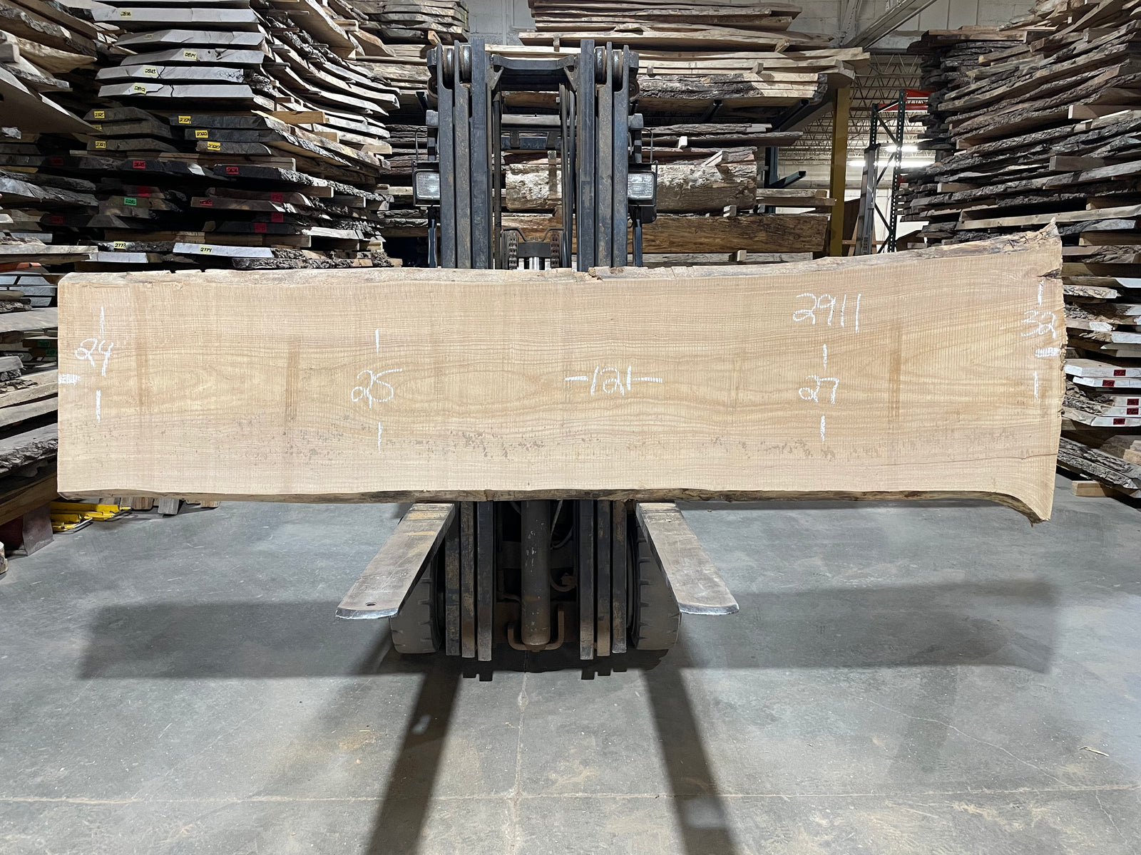 SIBERIAN ELM - (2911) 121” L X 24-32” W X 3” T