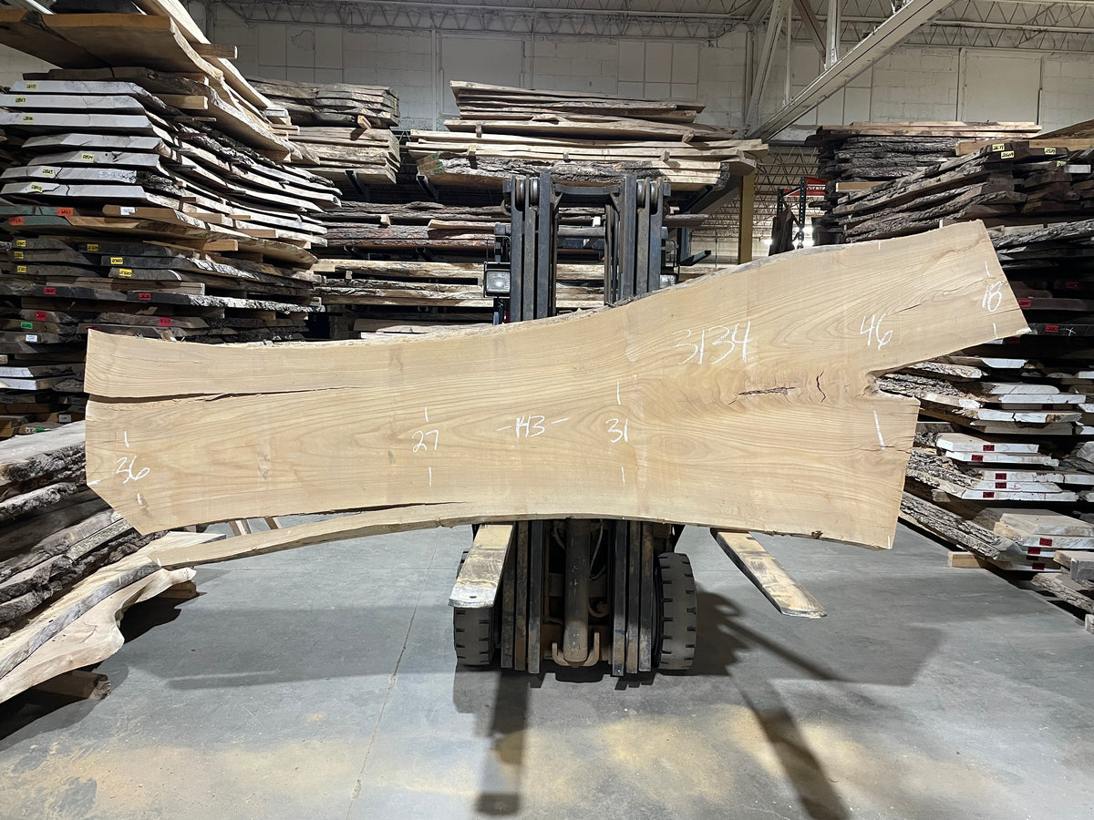 Siberian Elm (3134)  143” L x 27-46” W x 2.75” T