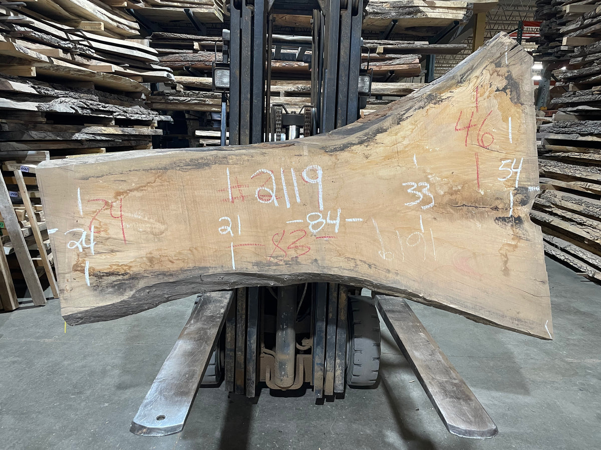 Maple - (2119) 84&quot; L x 21-54&quot; W x 3&quot; T