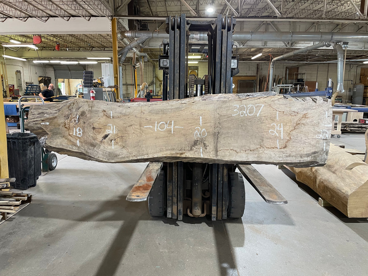 Pecan - (3207) 104&quot; L x 18-24&quot; W x 3 T