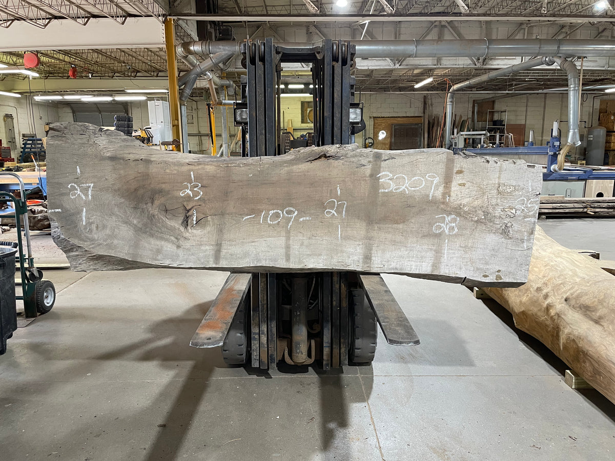 Pecan - (3209) 109&quot; L x 23-28&quot; W x 3 T