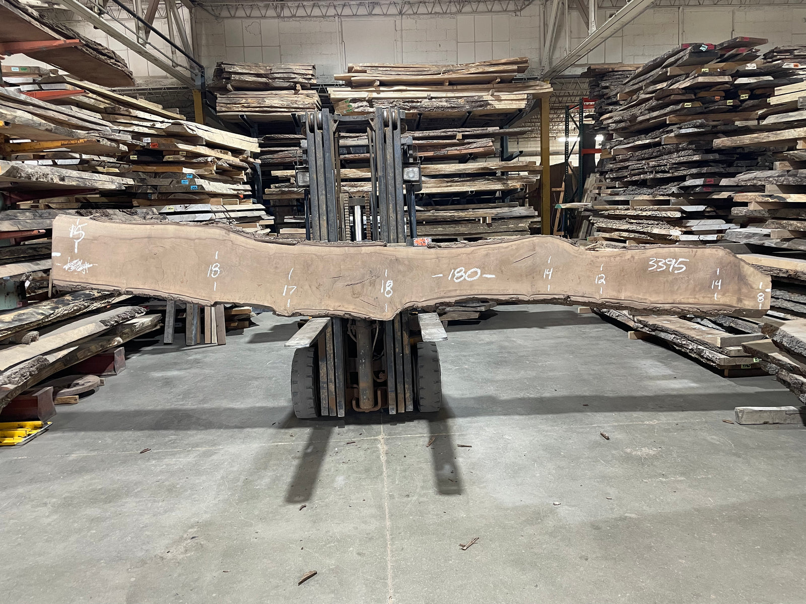 Black Walnut (3395) 180” L x 8-18” W x 2.25"