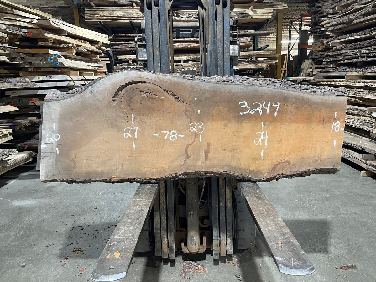 Cherry (3249) 78” L x 18-27&quot; W x 3” T