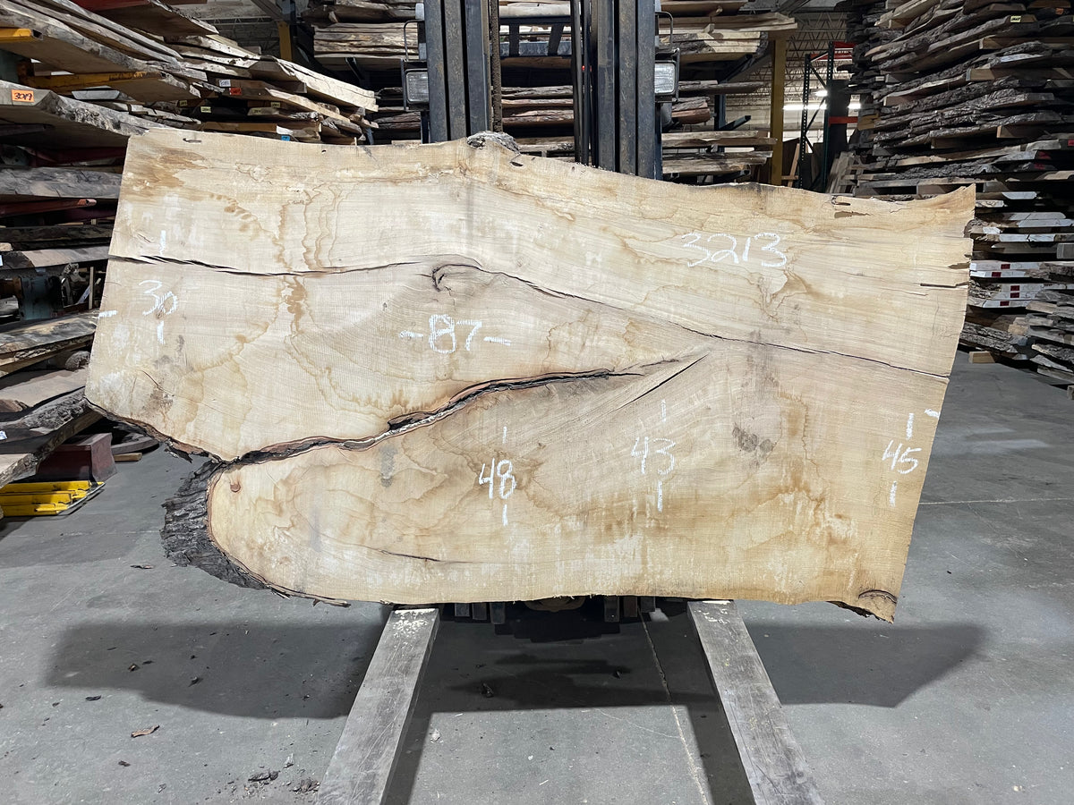 Maple - (3213) 86" L x 31-49" W x 2.5 T