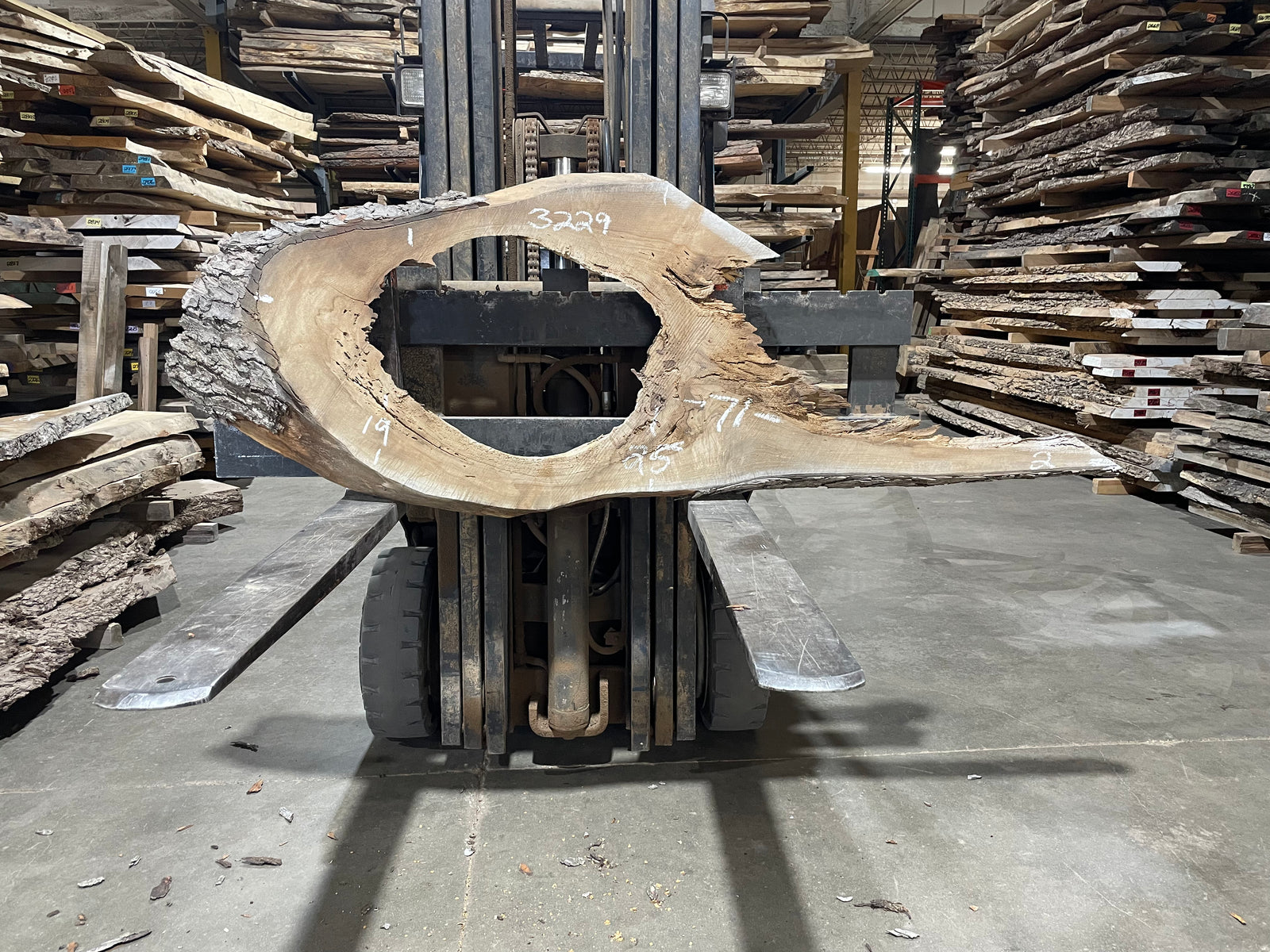 Maple - (3229) 71" L x 2-25" W x 2.25 T