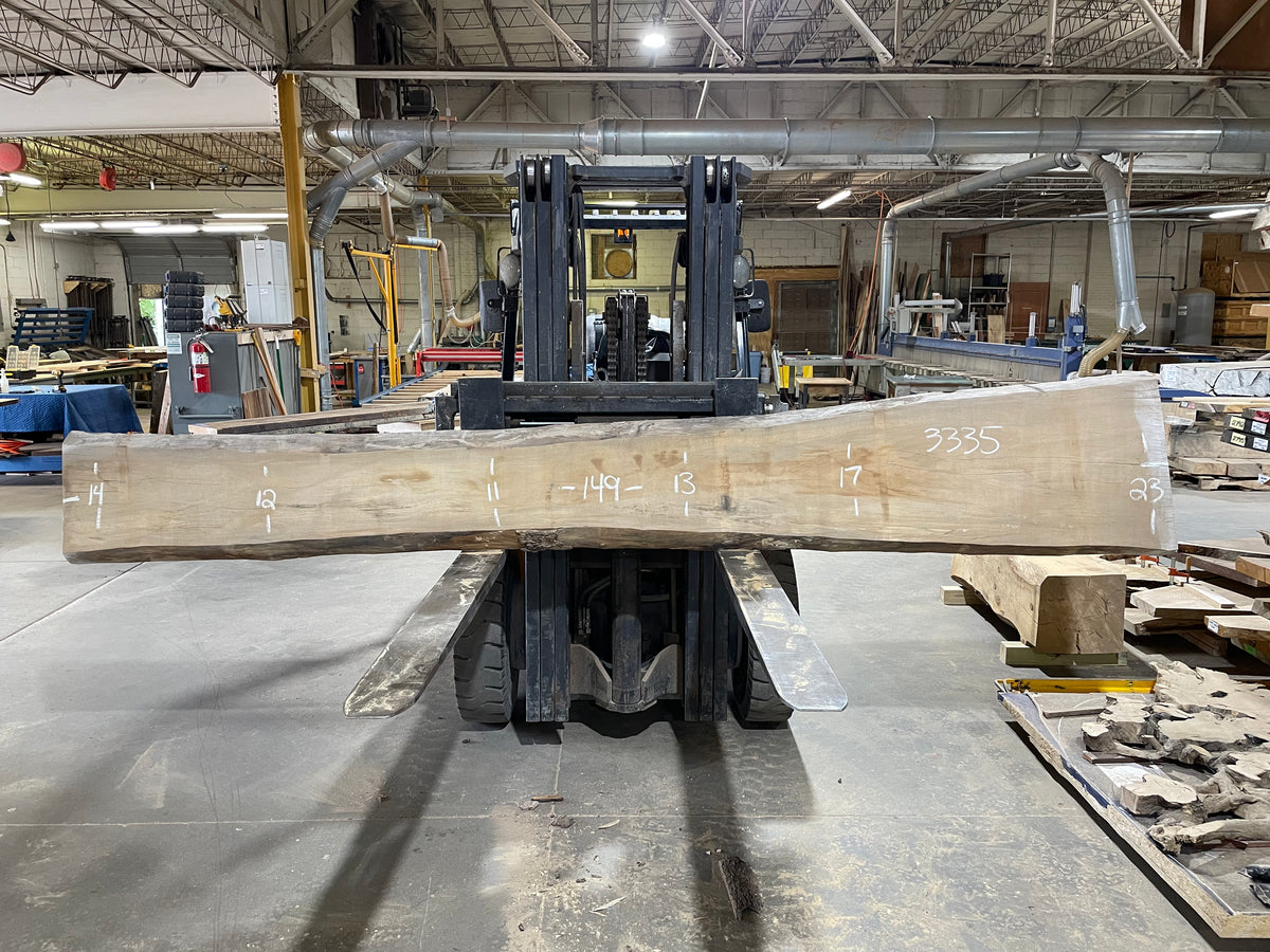 Sycamore (3335) 149” L x 11-23” W x 2.5” T