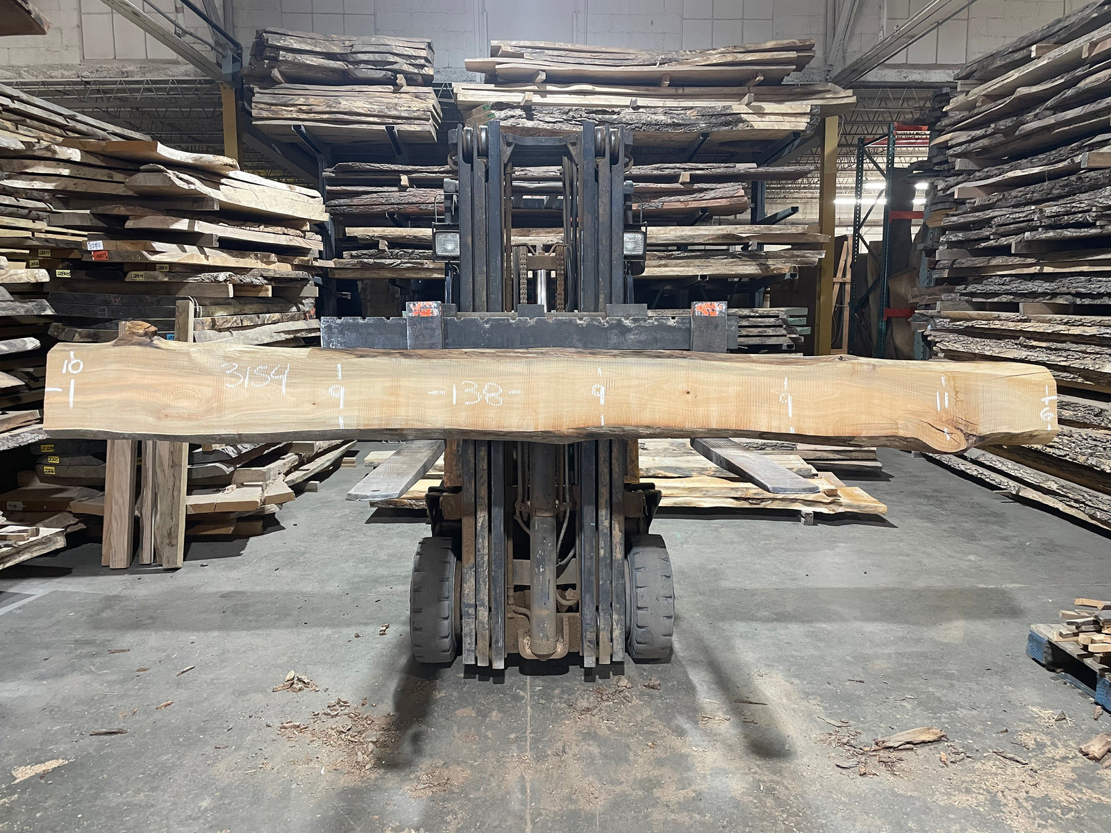 Rock Maple - (3154) 138" L x 6-11" W x 2.5" T