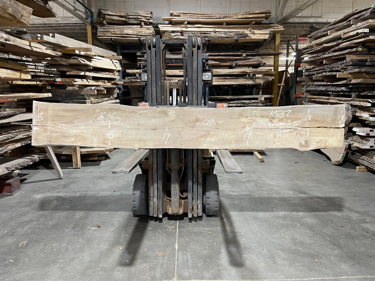 Sycamore (3537) 128” L x 17-19” W x 2.5” T