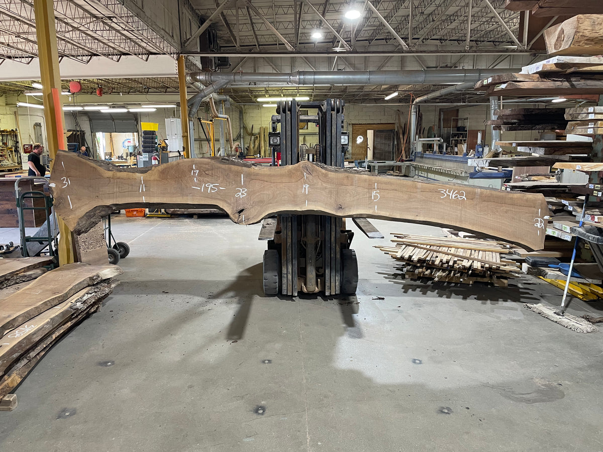 BLACK WALNUT (3462) 195” L x 11-31” W x 2.5” T