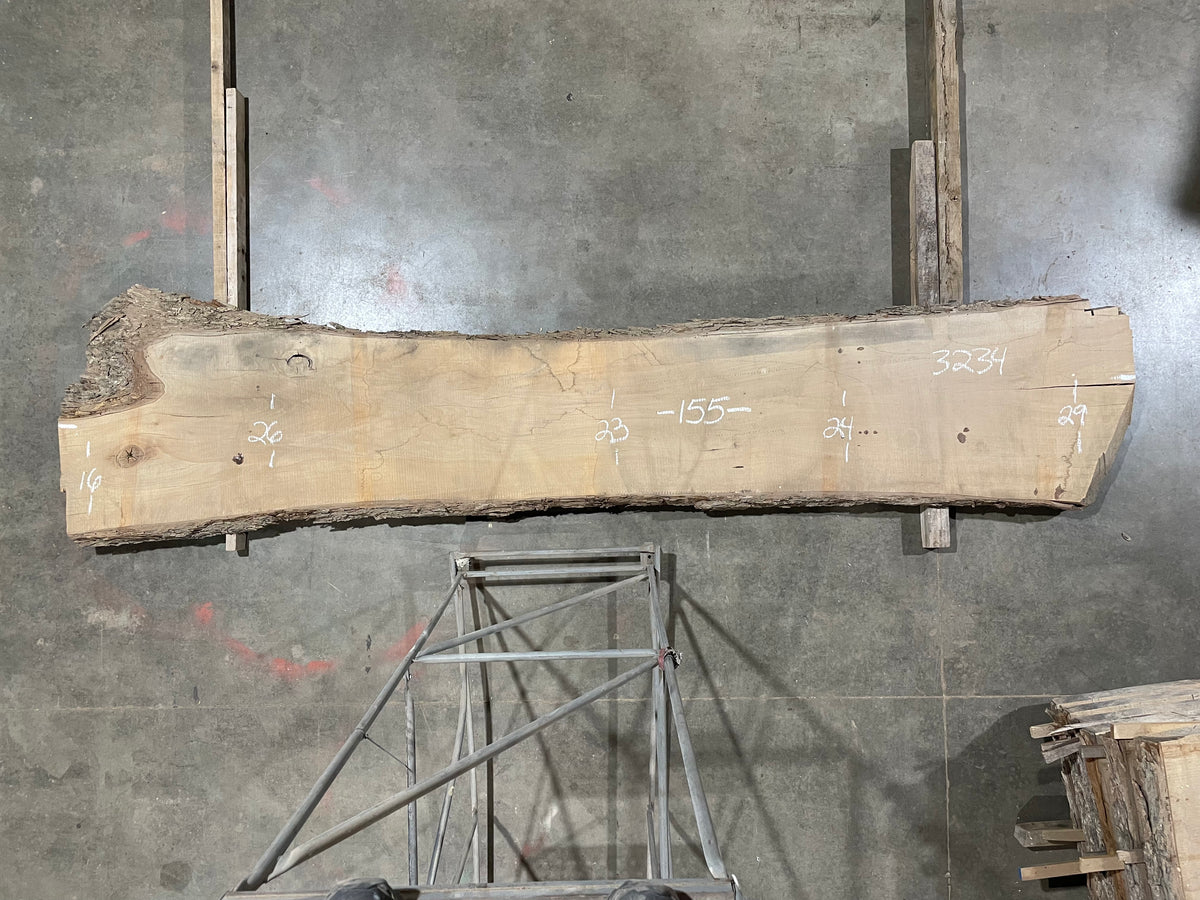 Pecan - (3234) 155&quot; L x 16-29&quot; W x 3 T