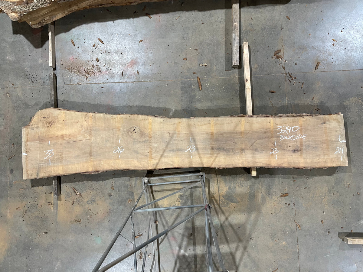 Pecan - (3240) 157" L x 18-26" W x 3 T