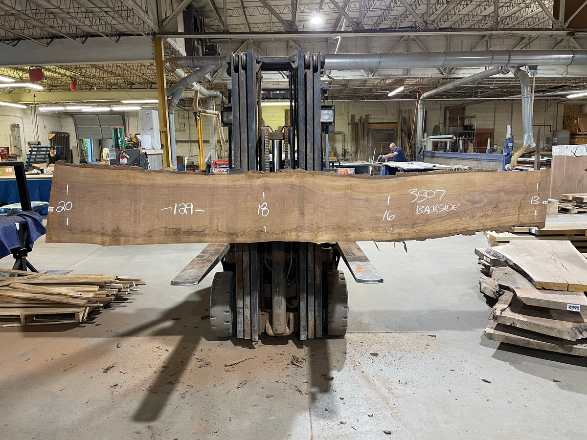 BLACK WALNUT (3507) 118” L x 7-16” W x 2.5” T