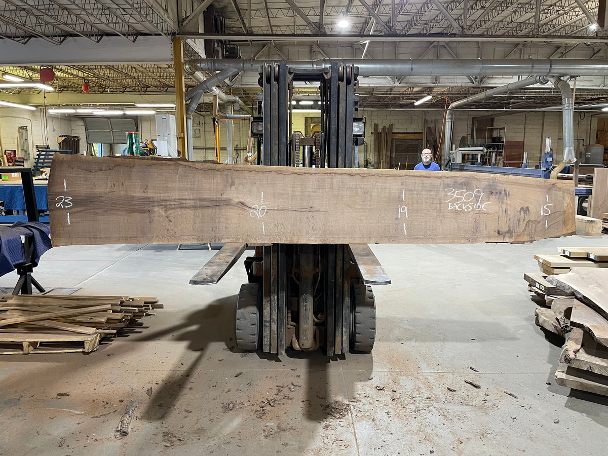 BLACK WALNUT (3509) 133” L x 10-21” W x 2.5” T
