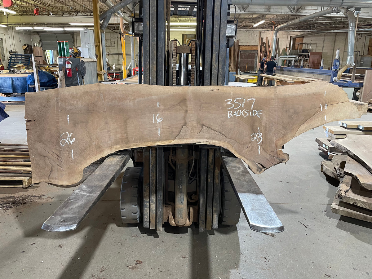 BLACK WALNUT (3517) 67” L x 10-23” W x 2.5” T
