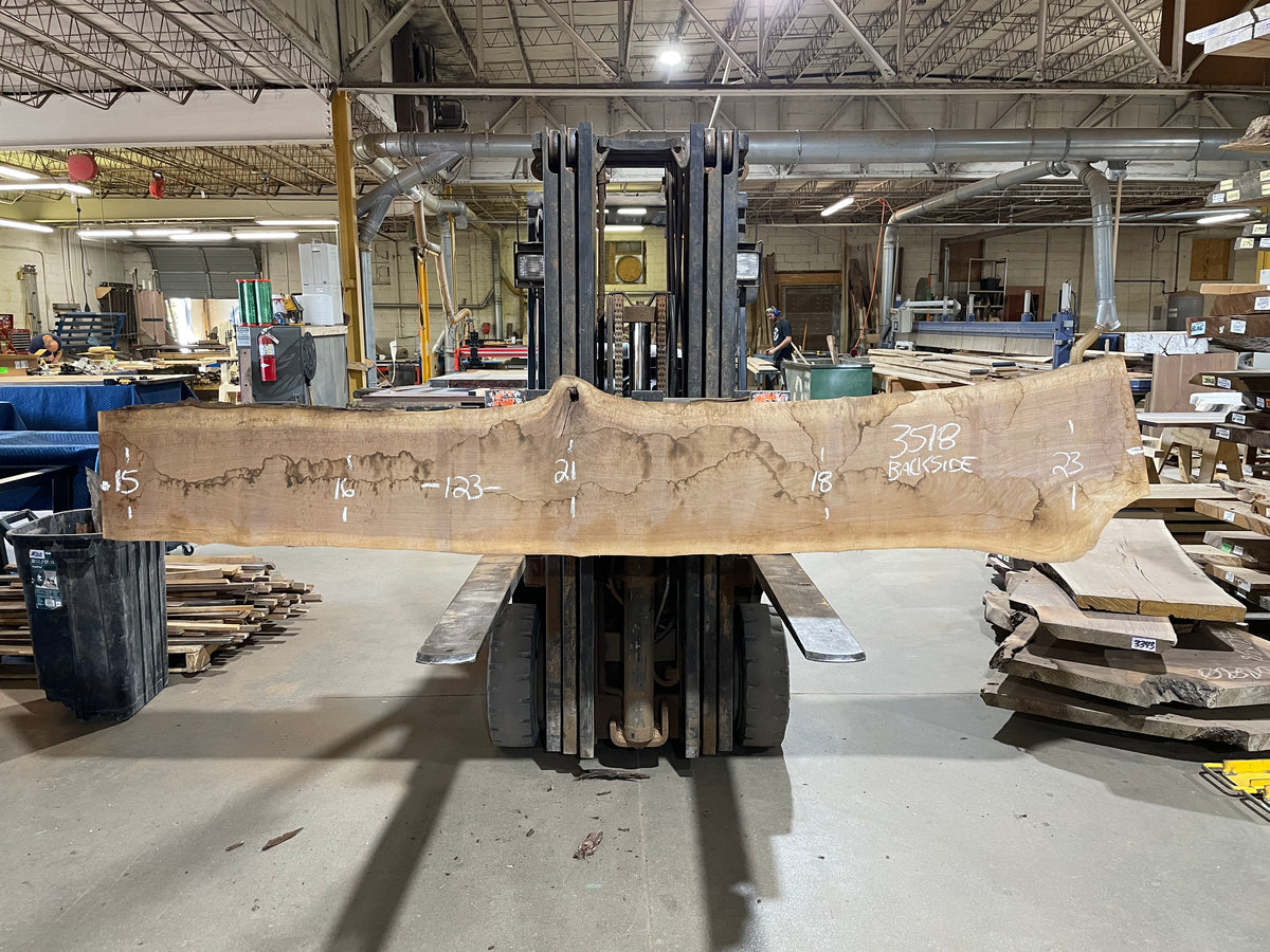 BLACK WALNUT (3518) 123” L x 11-20” W x 2.5” T