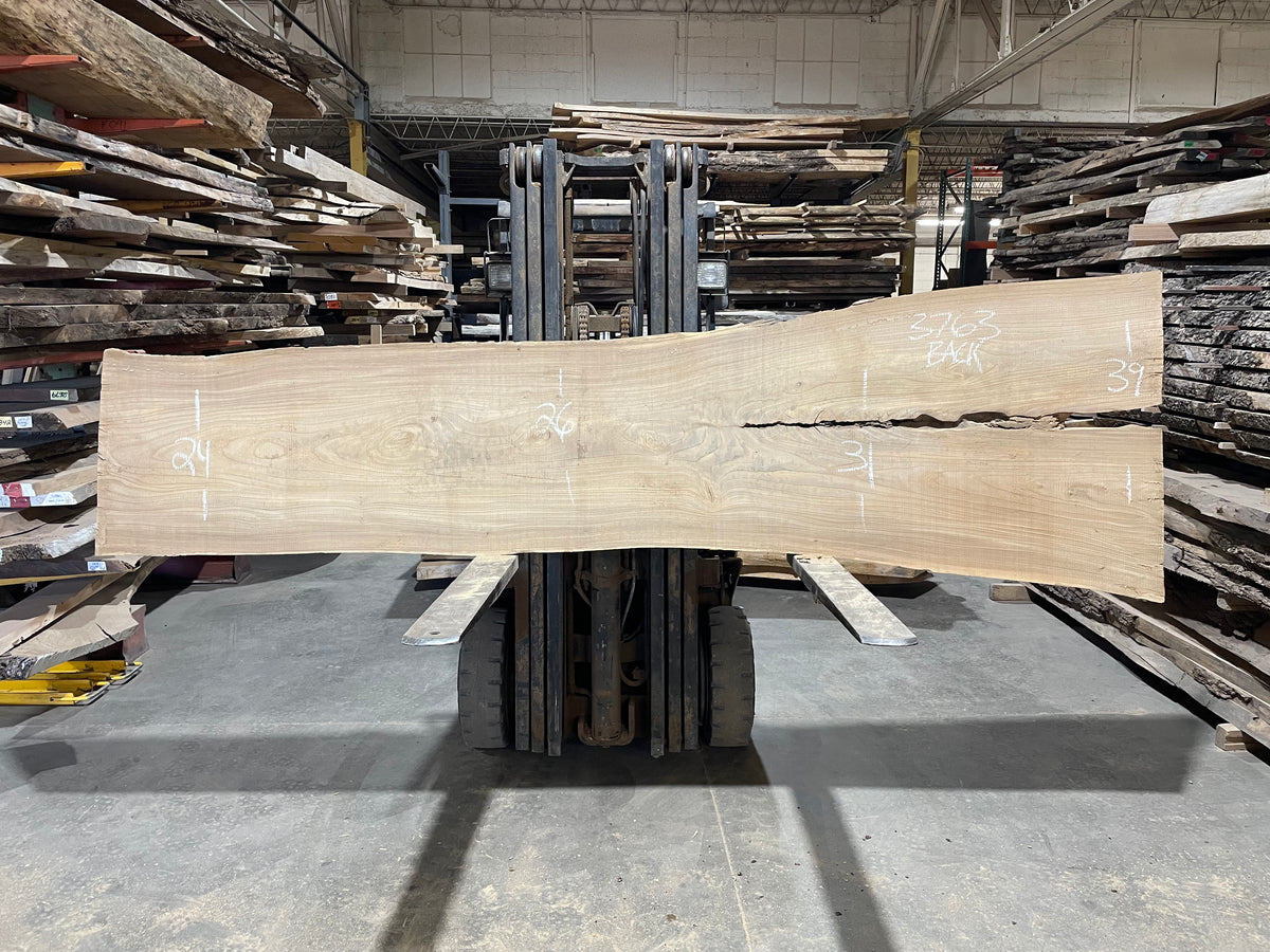 Siberian Elm (3763)  129” L x 20-37” W x 3” T