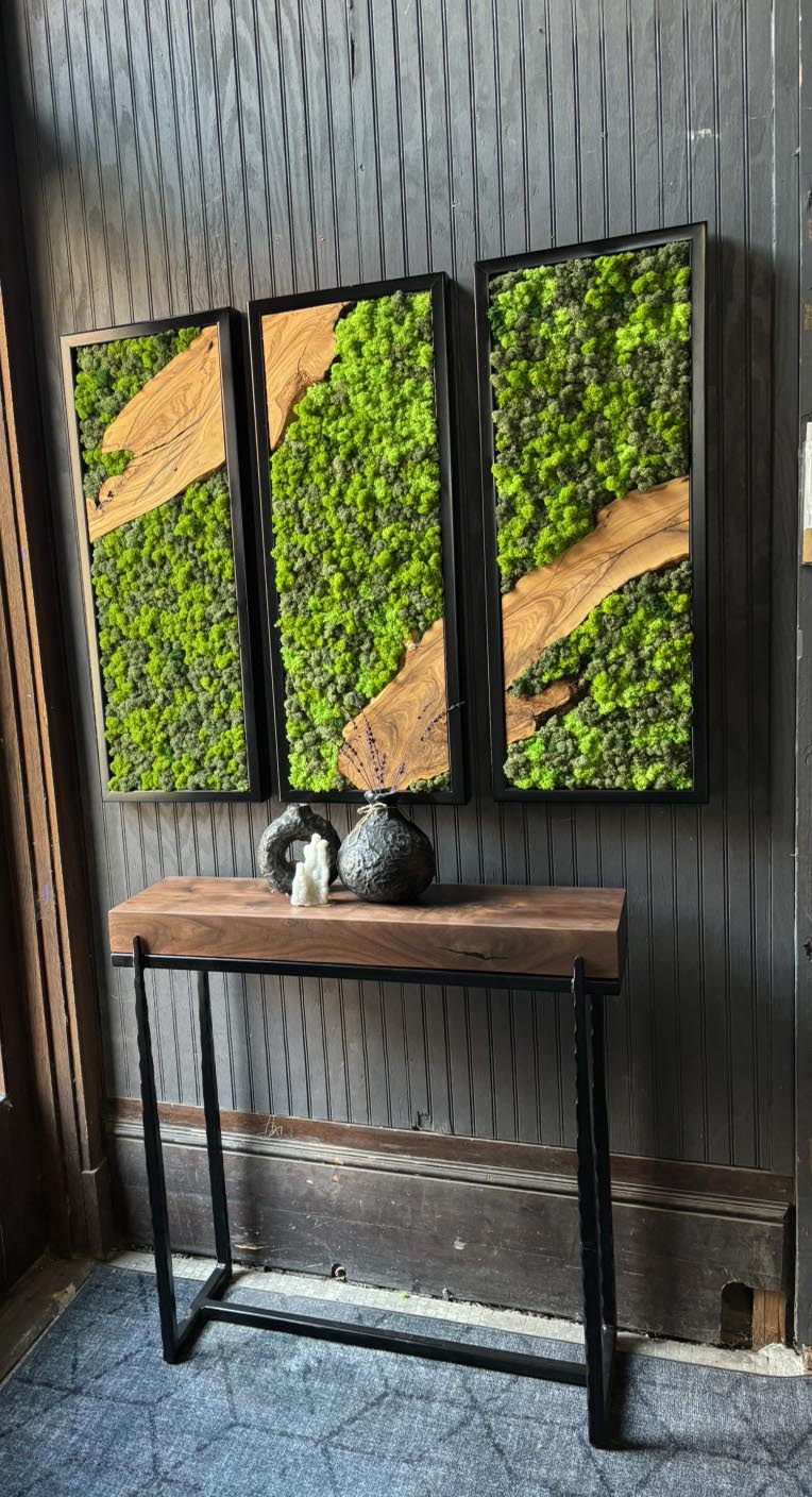 Black Walnut Entryway Table