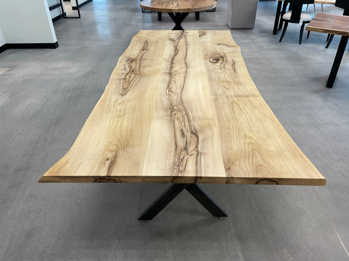 Live Edge Hackberry Dining Table