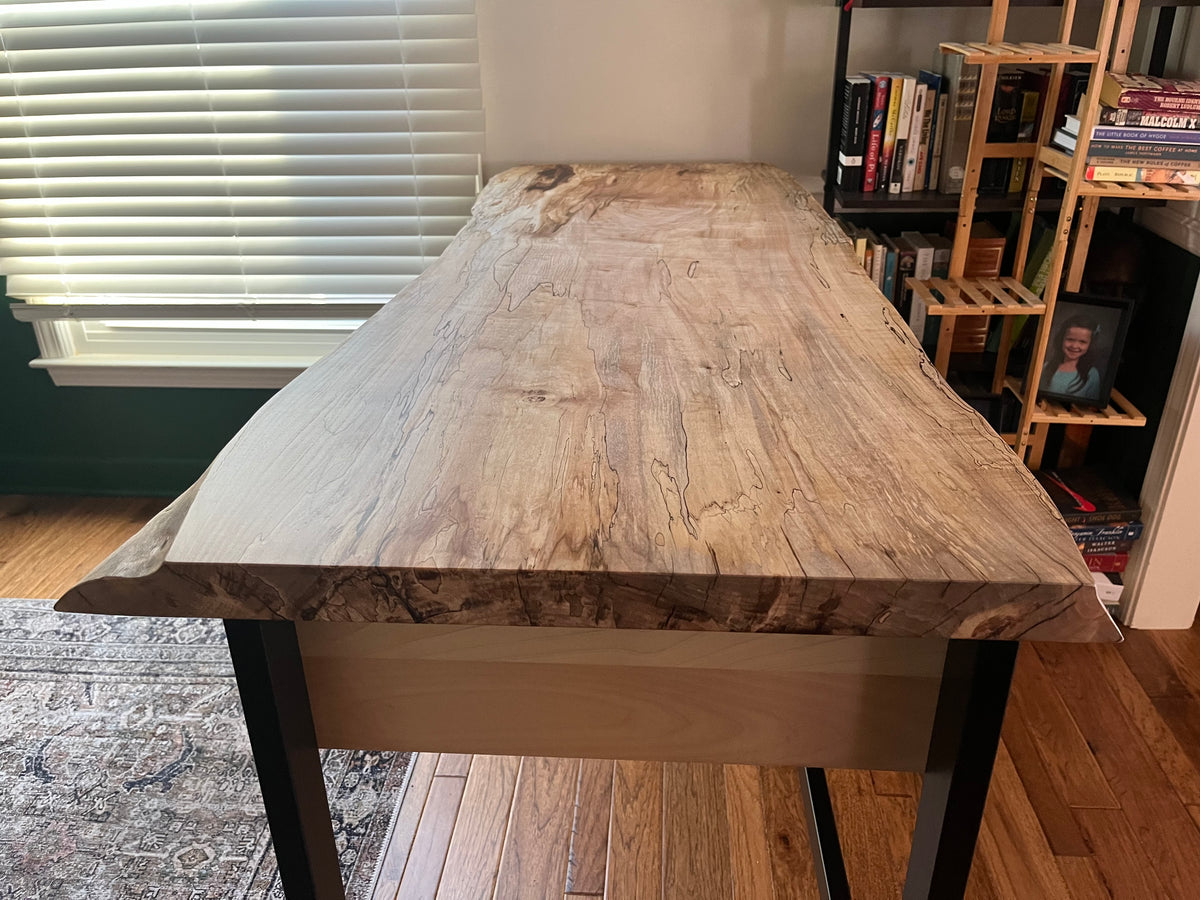 Spalted Maple Desk