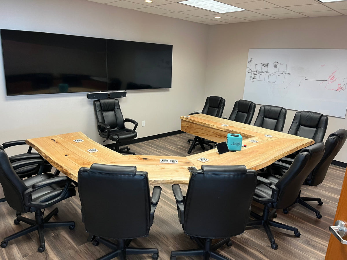 Live Edge Maple Conference Table
