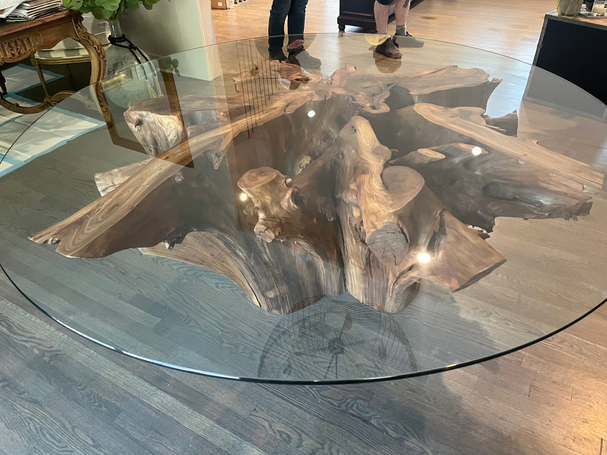 Walnut Rootball Dining Table
