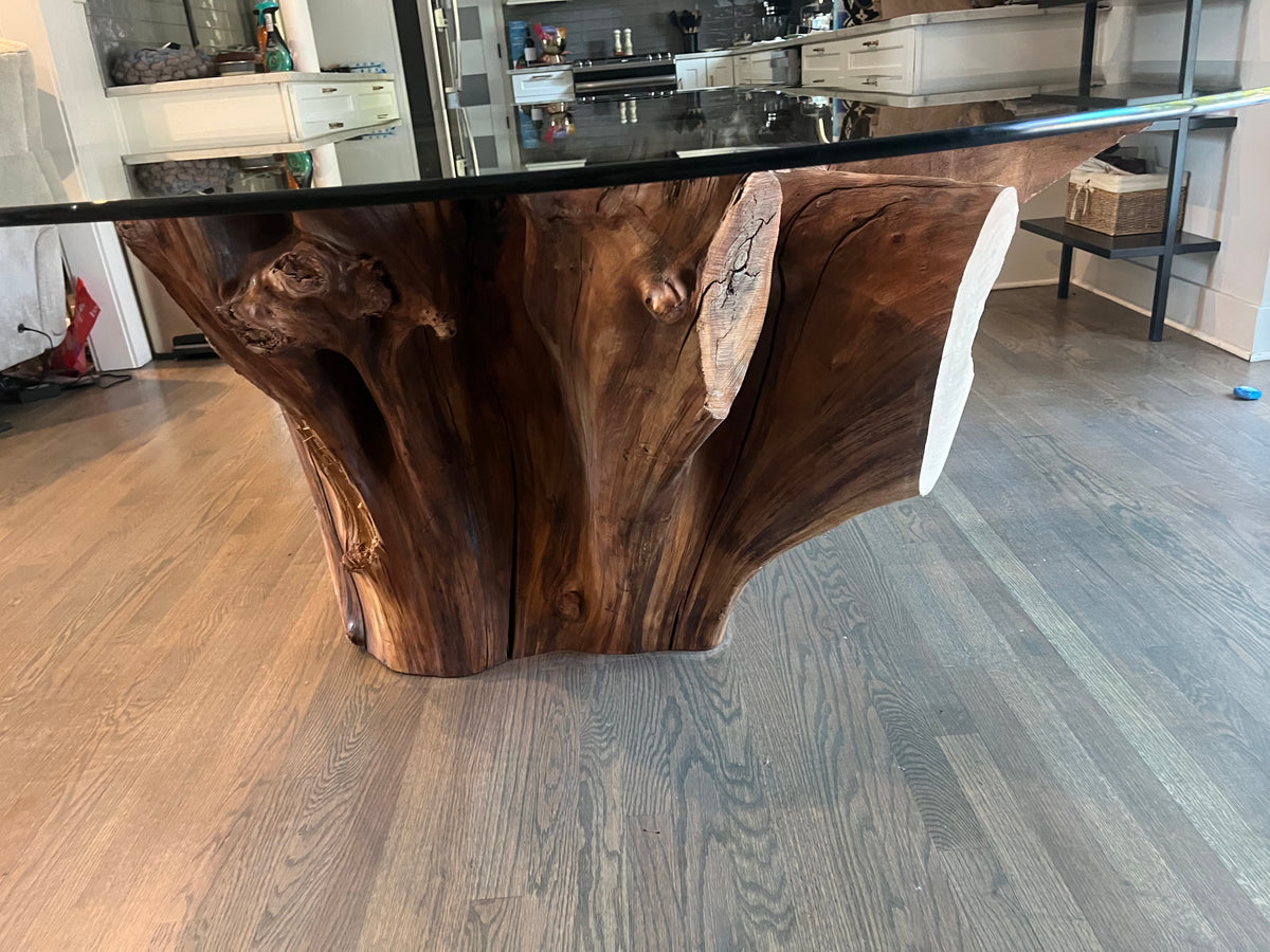 Walnut Rootball Dining Table